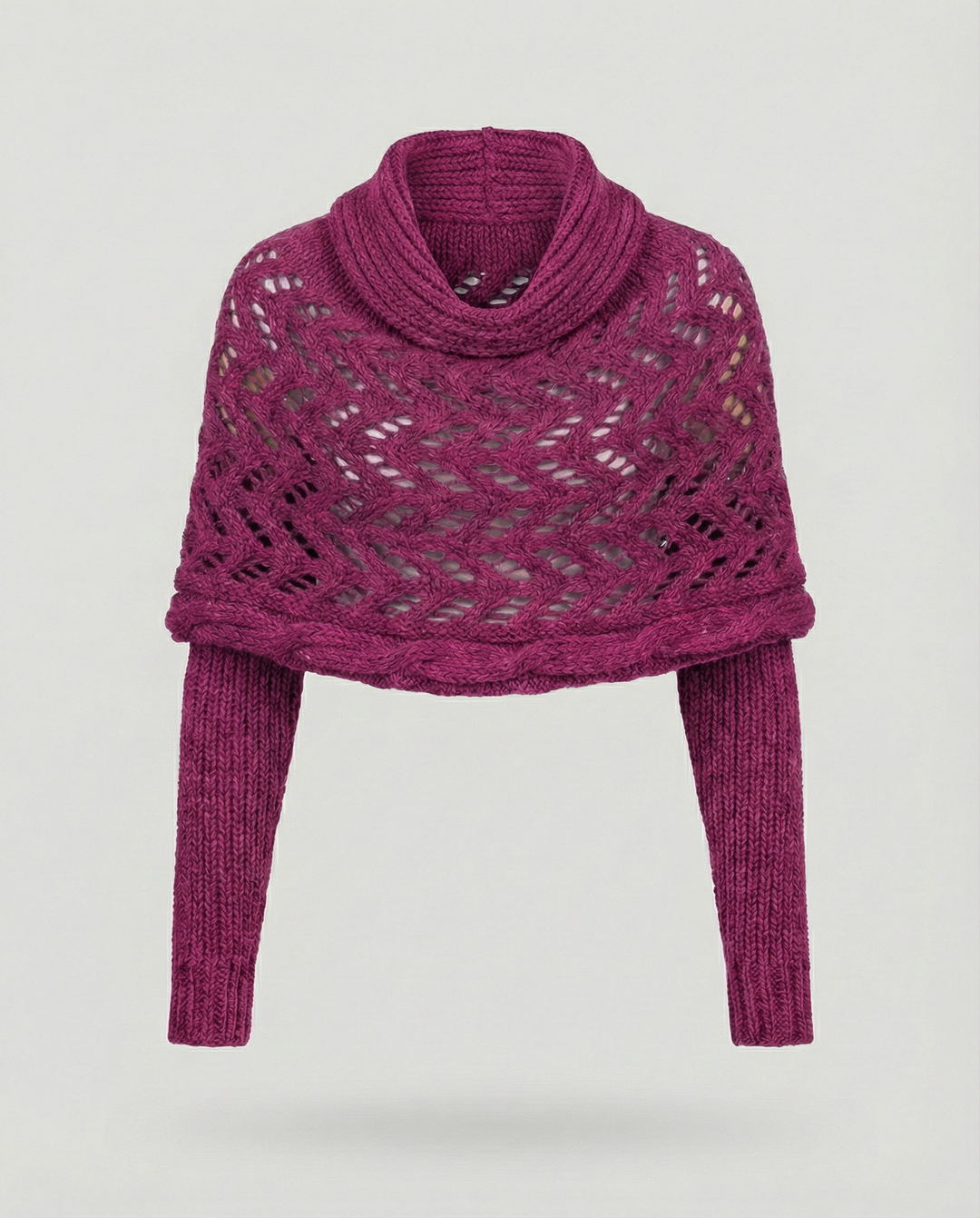Cozy knitted scarf women