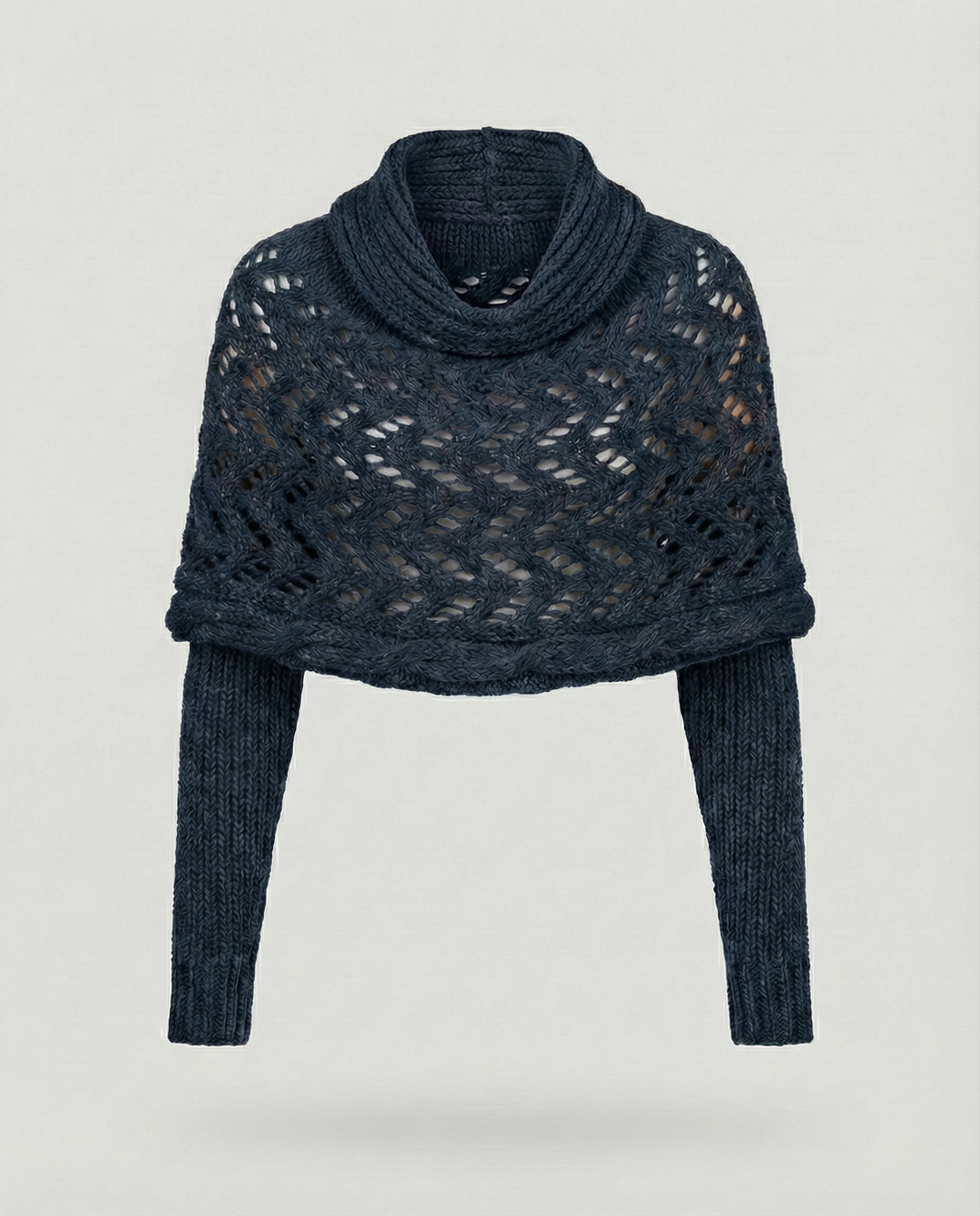 Cozy knitted scarf women