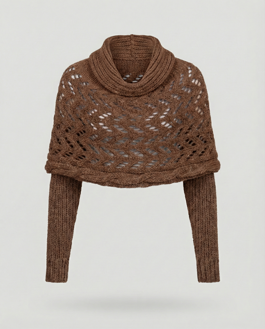 Cozy knitted scarf women
