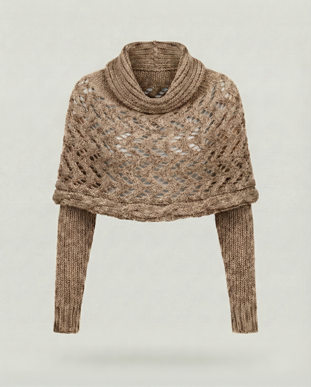 Cozy knitted scarf women