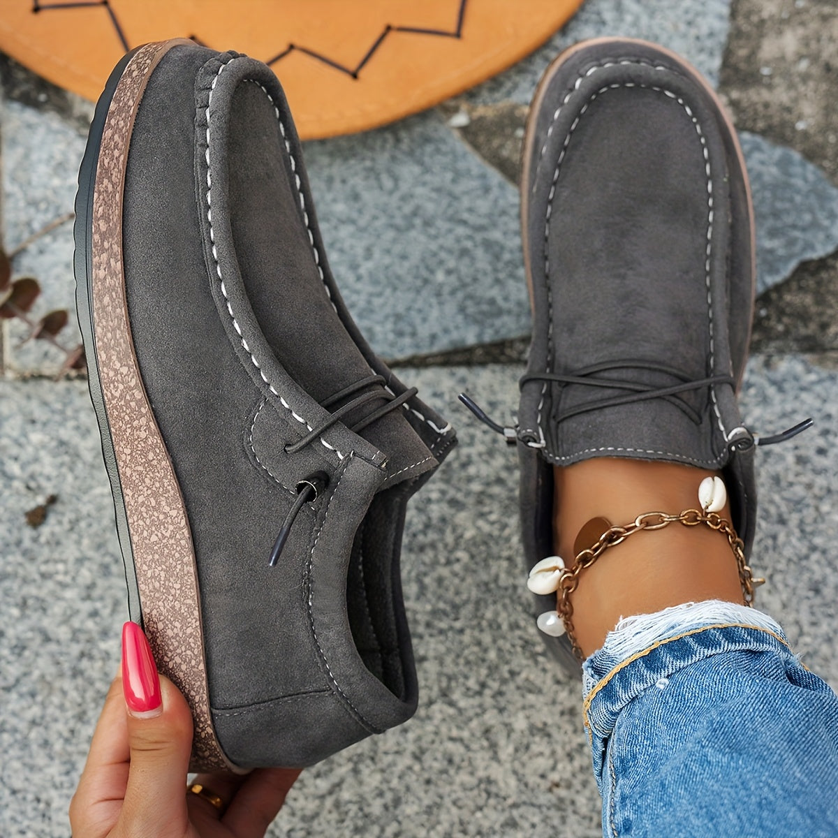 Comfortable and Lightweight Women's Slip-On Sneakers
