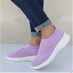 Women's Breathable Slip-On Sneakers with Flexible Sole