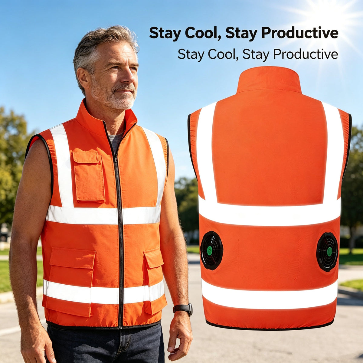Kalsten Cooling Vest with Fans