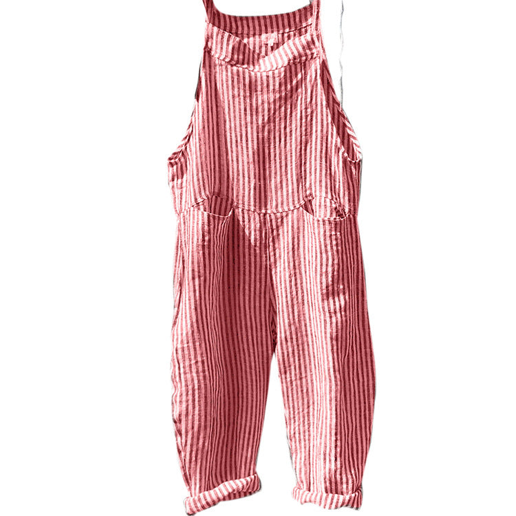 Casual Women's Jumpsuit with Pockets
