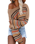Women's Striped Casual Sweater