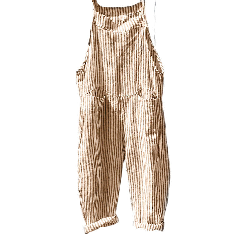 Casual Women's Jumpsuit with Pockets