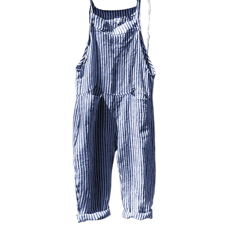 Casual Women's Jumpsuit with Pockets