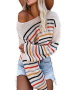 Women's Striped Casual Sweater