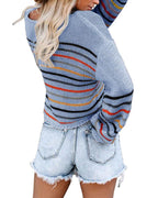 Women's Striped Casual Sweater