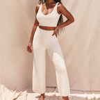 Women's Loungewear Set with Soft Textured Material