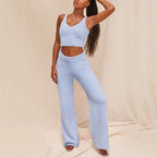 Women's Loungewear Set with Soft Textured Material