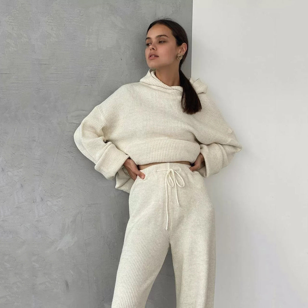 Women's Comfortable Hoodie with Matching Joggers