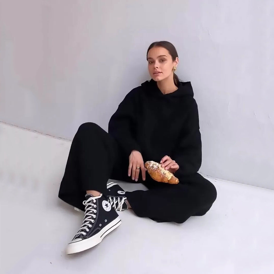 Women's Comfortable Hoodie with Matching Joggers