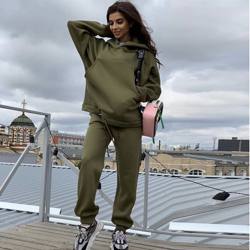 Casual Hoodie and Jogger Set