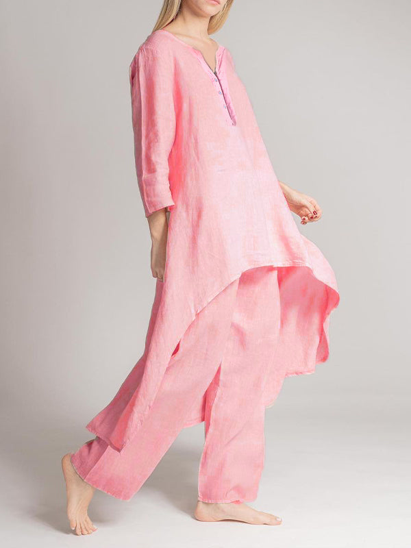 Casual Linen Suit for Women