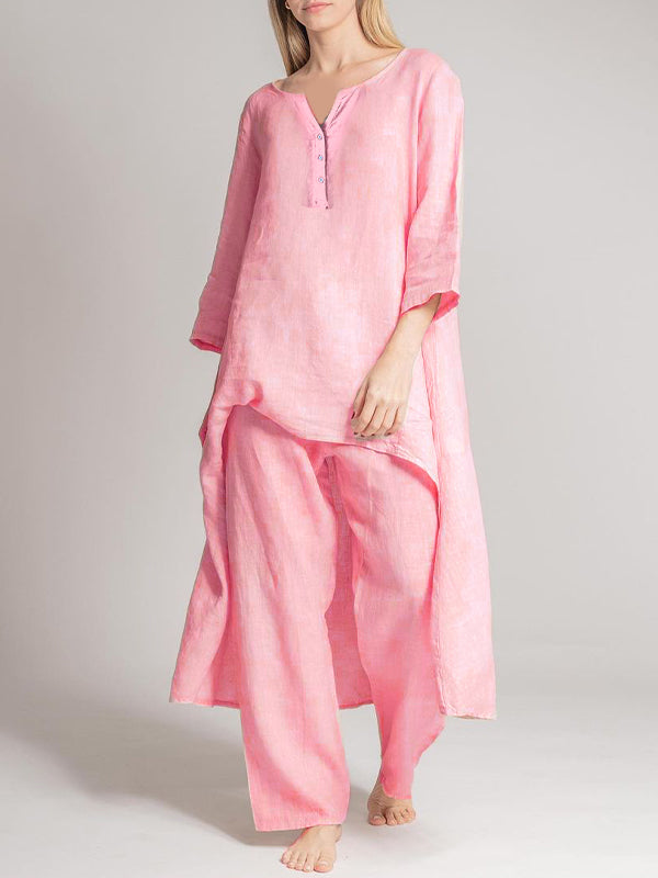 Casual Linen Suit for Women
