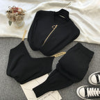 Women's High-Quality Leisure Suit with Zipper