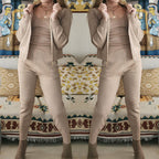 Women's High-Quality Leisure Suit with Zipper