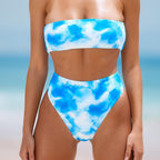 Women's High-Cut Bandeau Bikini