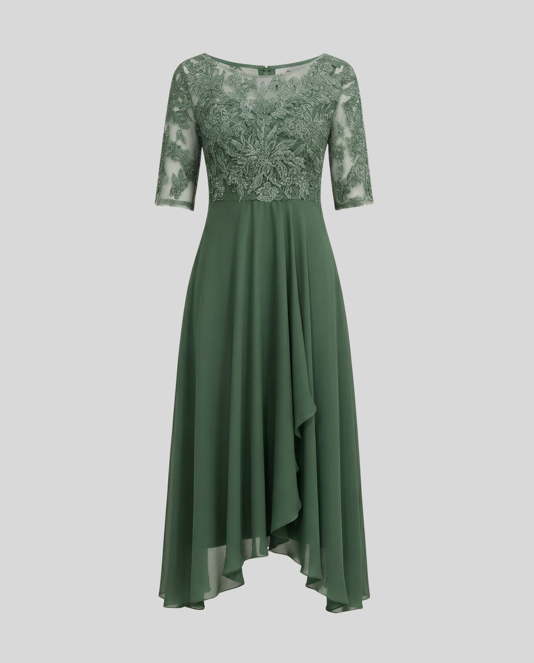 Airy Elegant Midi Dress