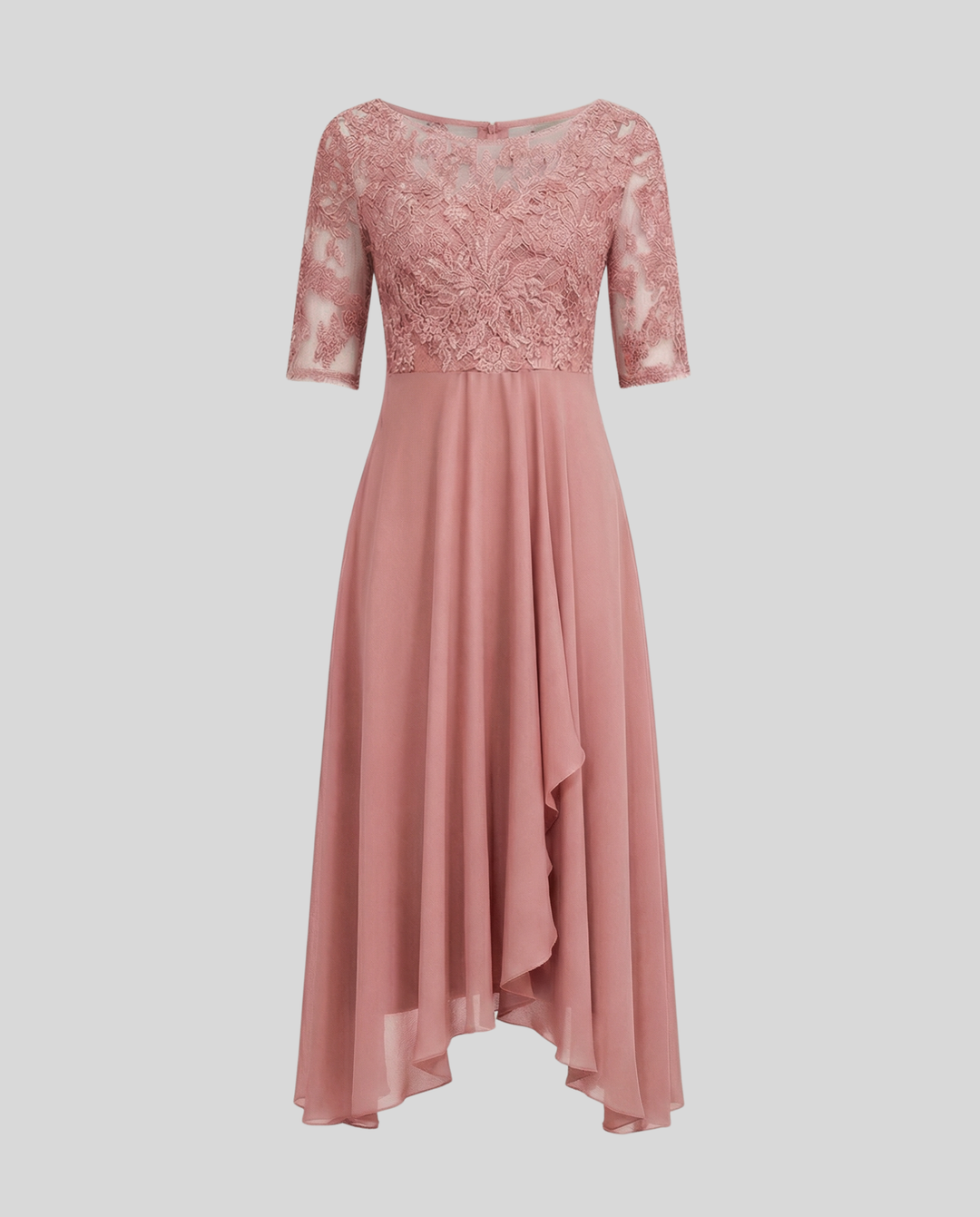 Airy Elegant Midi Dress