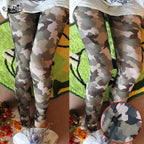 Women's Camouflage High-Waist Leggings