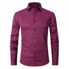 Men's Slim Fit Stretch Shirt