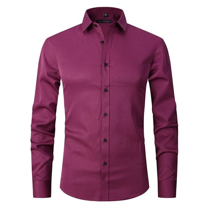 Men's Slim Fit Stretch Shirt