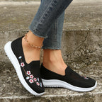 Breathable Floral Embroidered Shoes