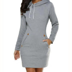 Casual Hoodie Sweat Suit with Pockets