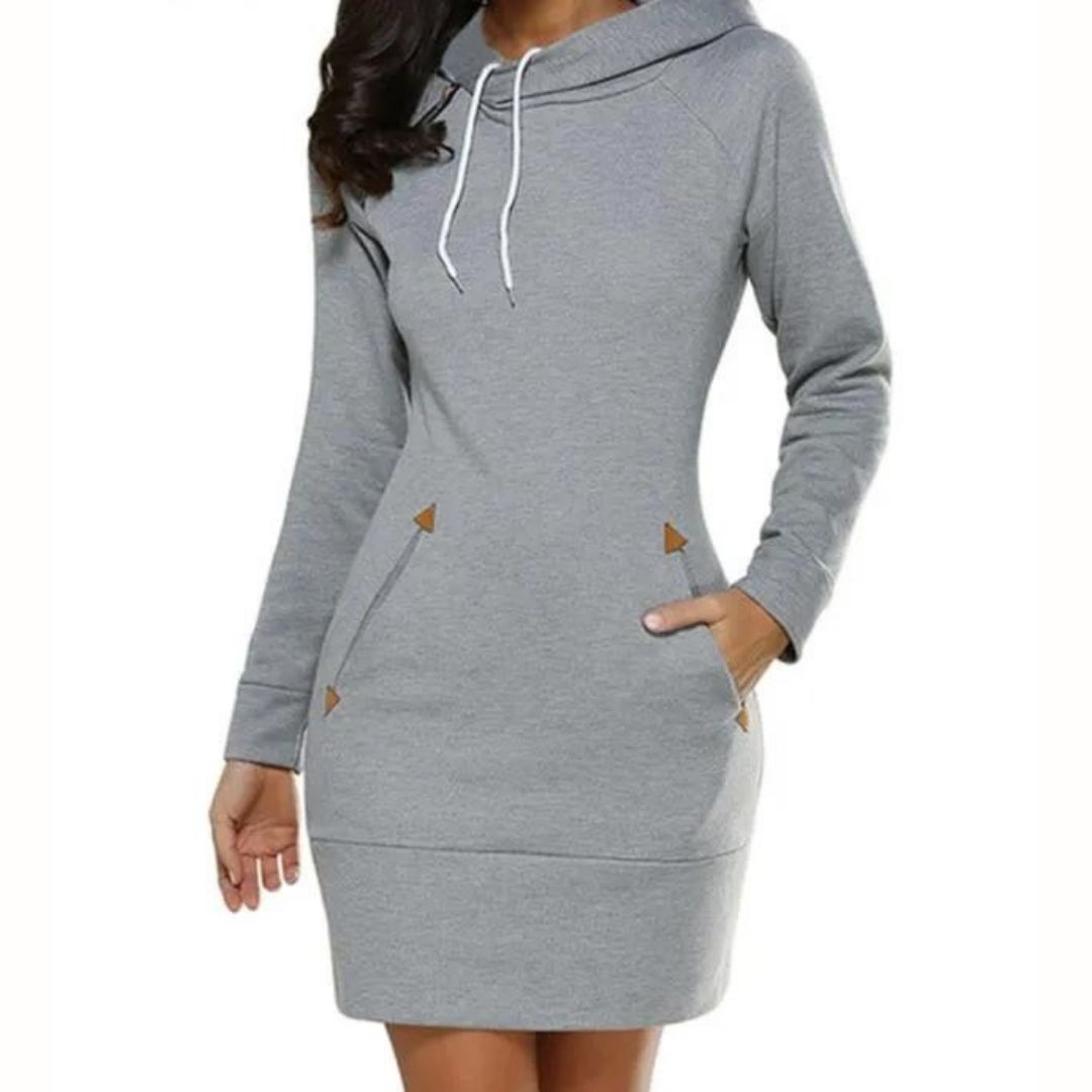 Casual Hoodie Sweat Suit with Pockets