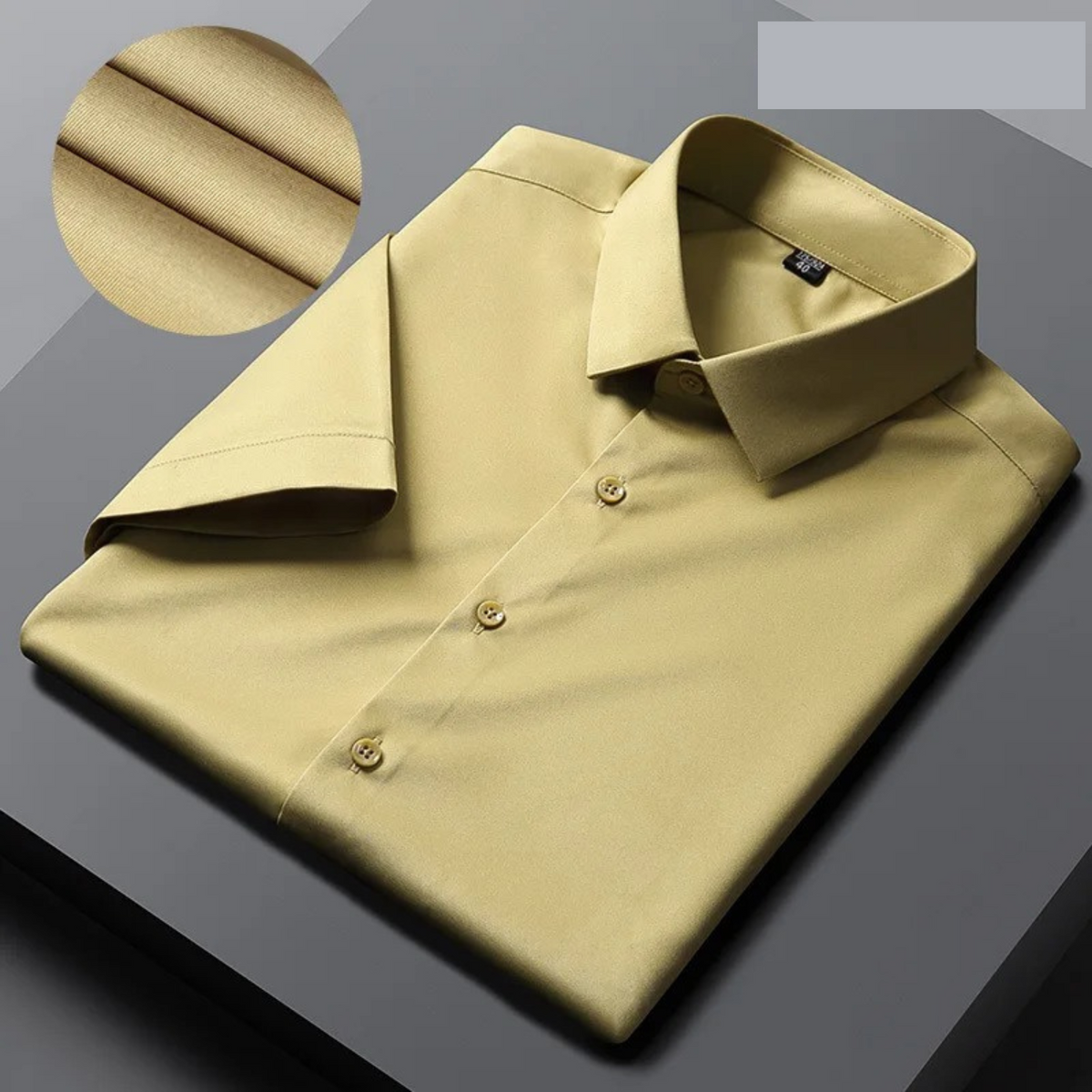Business Style Wrinkle-Free Short-Sleeve Shirt