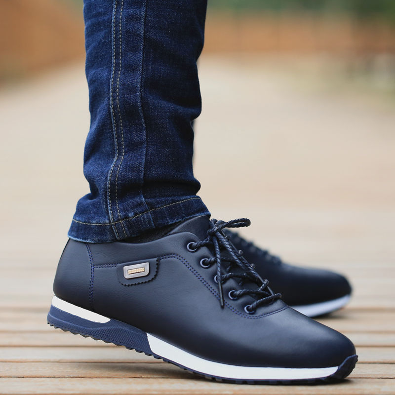 Men's Comfortable Lined Sneakers