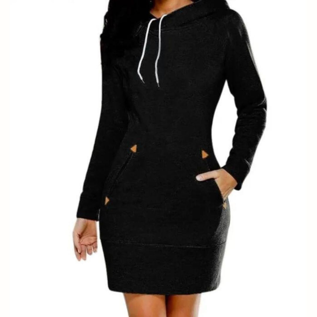 Casual Hoodie Sweat Suit with Pockets