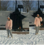 Women's Fluffy Faux Fur Throw Coat