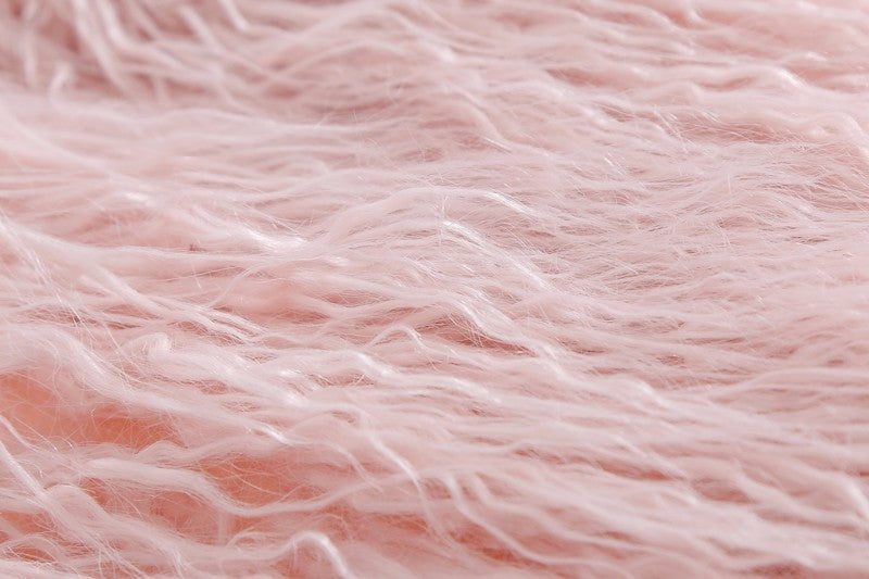 Women's Fluffy Faux Fur Throw Coat