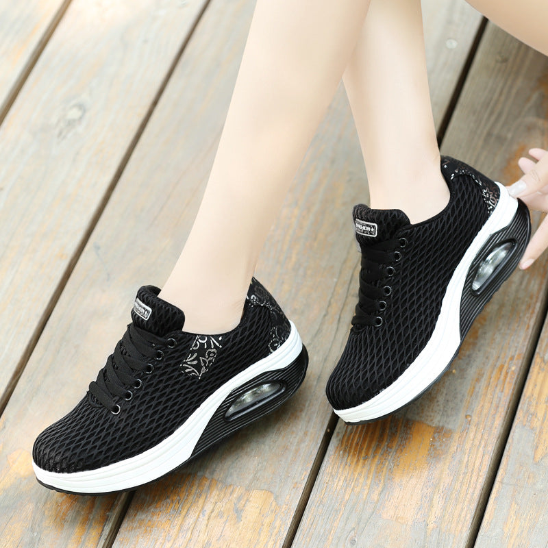 Women's Breathable Sports Sneakers with Air-Cushion System