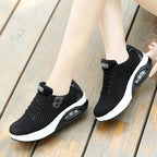 Women's Breathable Sports Sneakers with Air-Cushion System