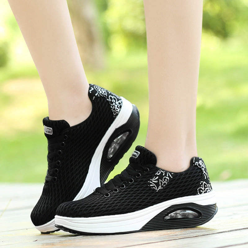 Women's Breathable Sports Sneakers with Air-Cushion System