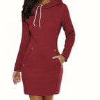 Casual Hoodie Sweat Suit with Pockets