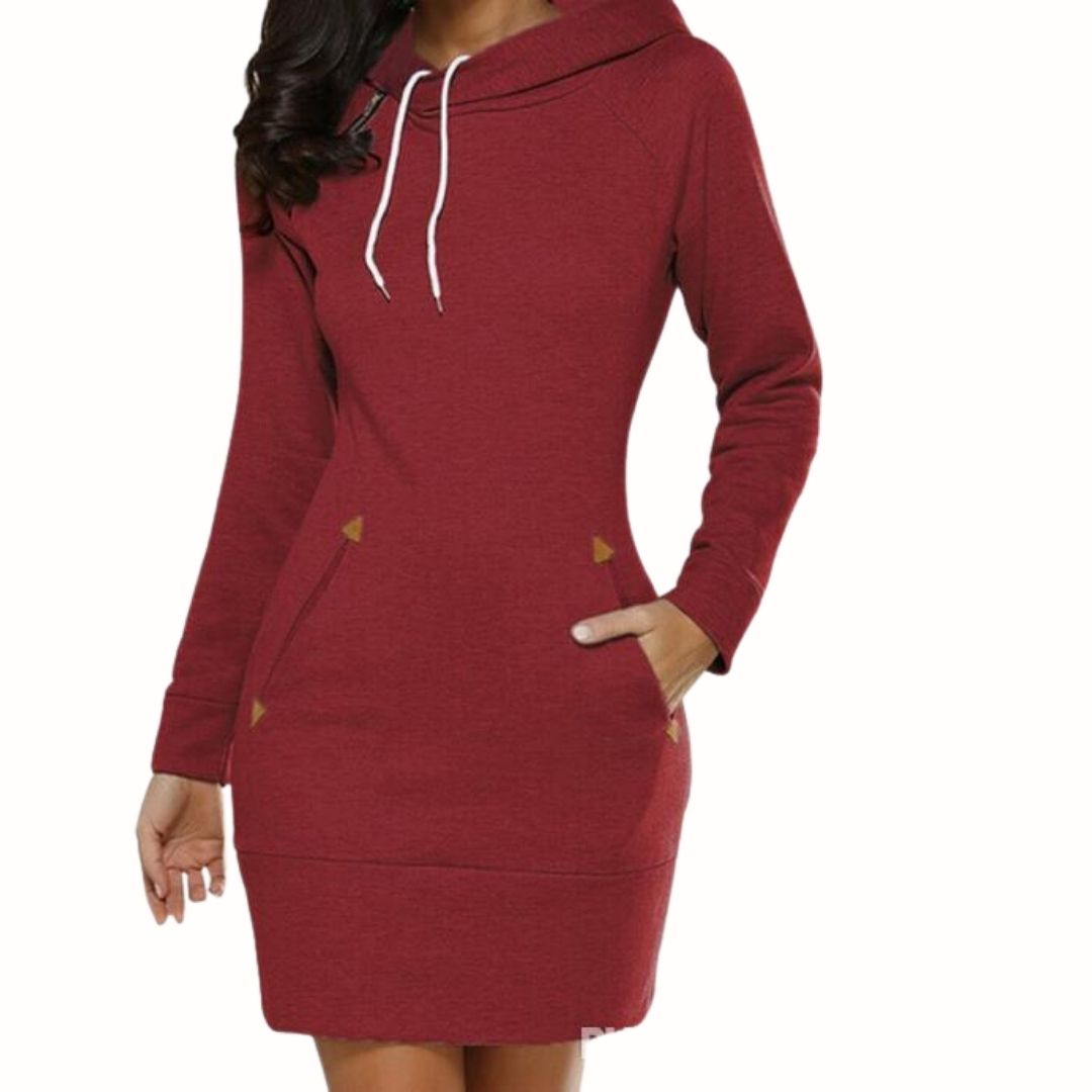Casual Hoodie Sweat Suit with Pockets