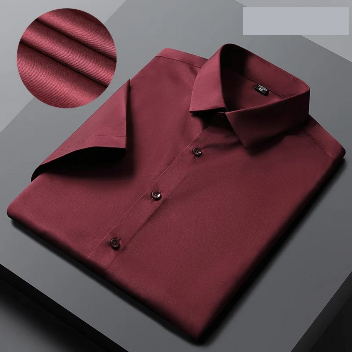 Business Style Wrinkle-Free Short-Sleeve Shirt