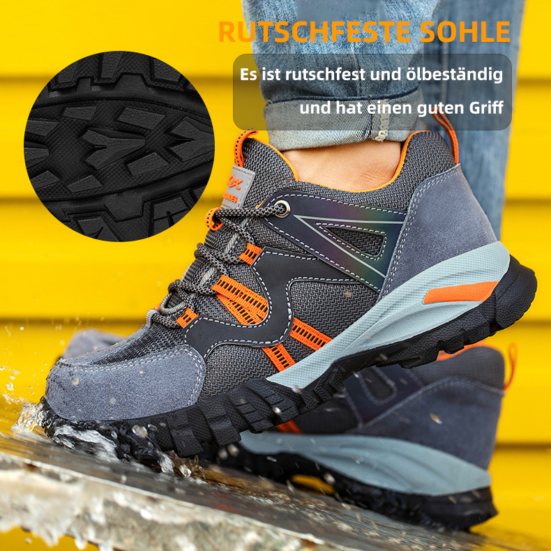 Anti-Smashing, Non-Slip and Reflective Safety Shoes