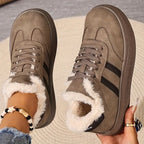 Comfortable Cotton Sneakers with Warm Lining