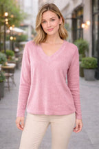 Amara Vintage V-Neck Sweater