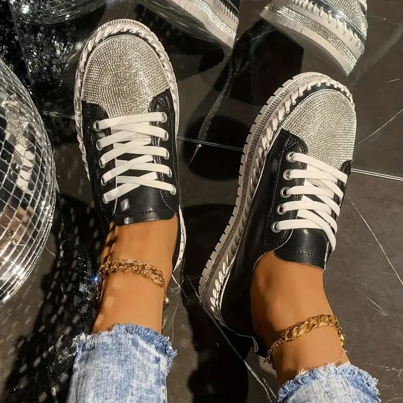 Comfortable Orthopedic Sequin Sneakers
