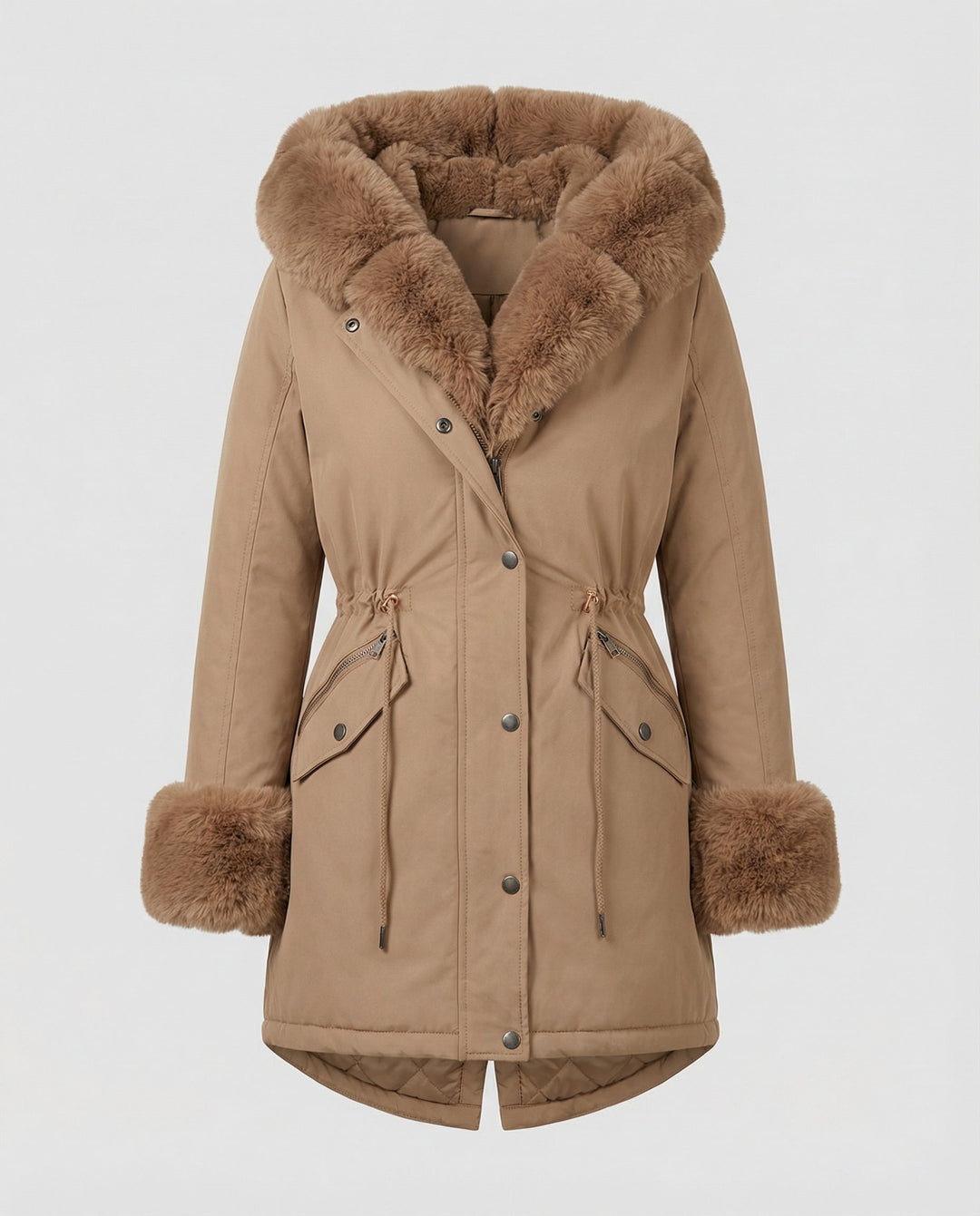 Elegant Women's Faux Fur Jacket