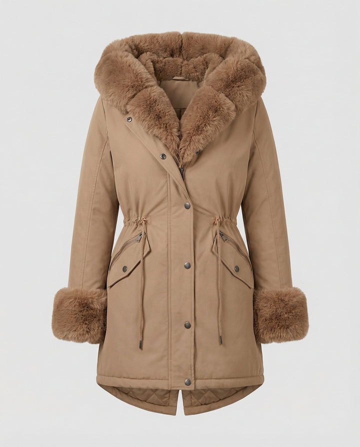 Elegant Women's Faux Fur Jacket