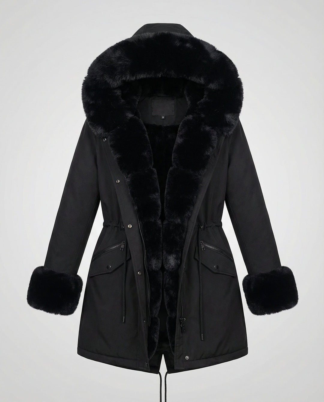 Elegant Women's Faux Fur Jacket