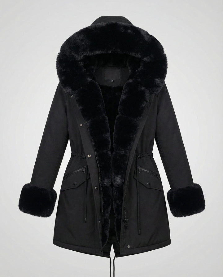 Elegant Women's Faux Fur Jacket
